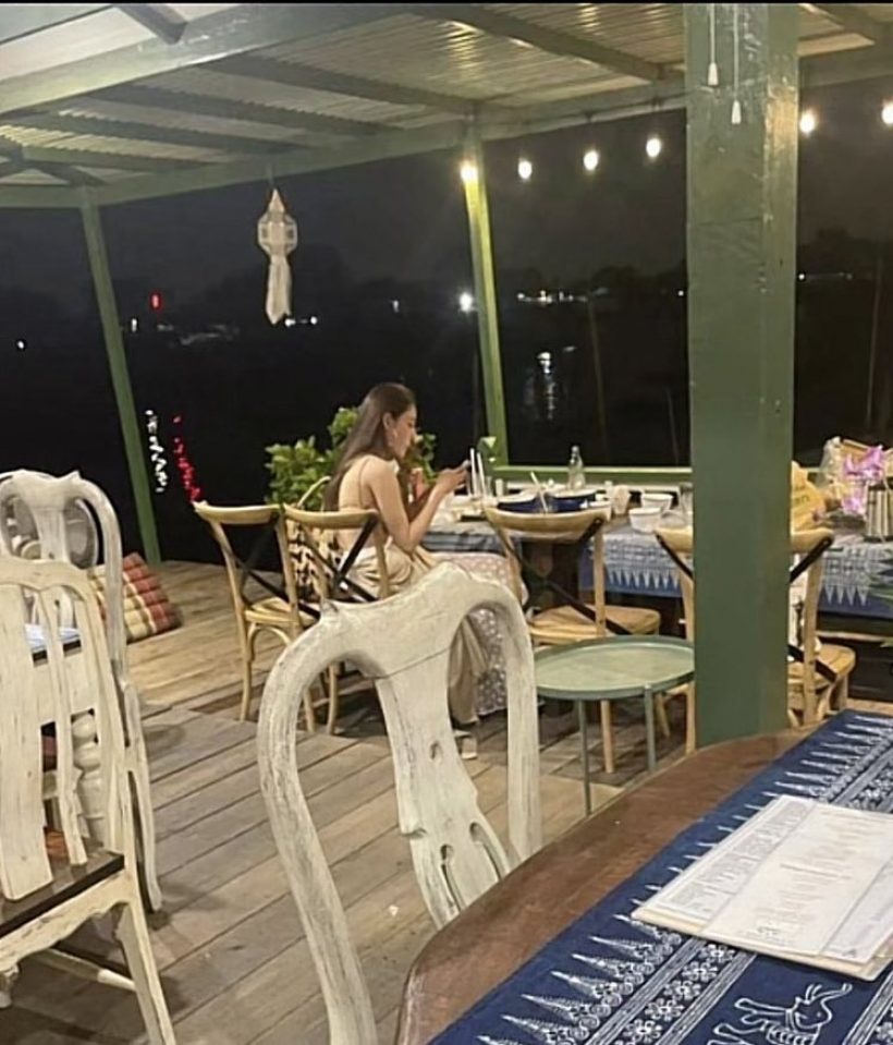 ชาวเน็ตเปิดภาพสุดท้ายของแตงโม นั่งเหงาๆคนเดียวที่ร้านอาหาร