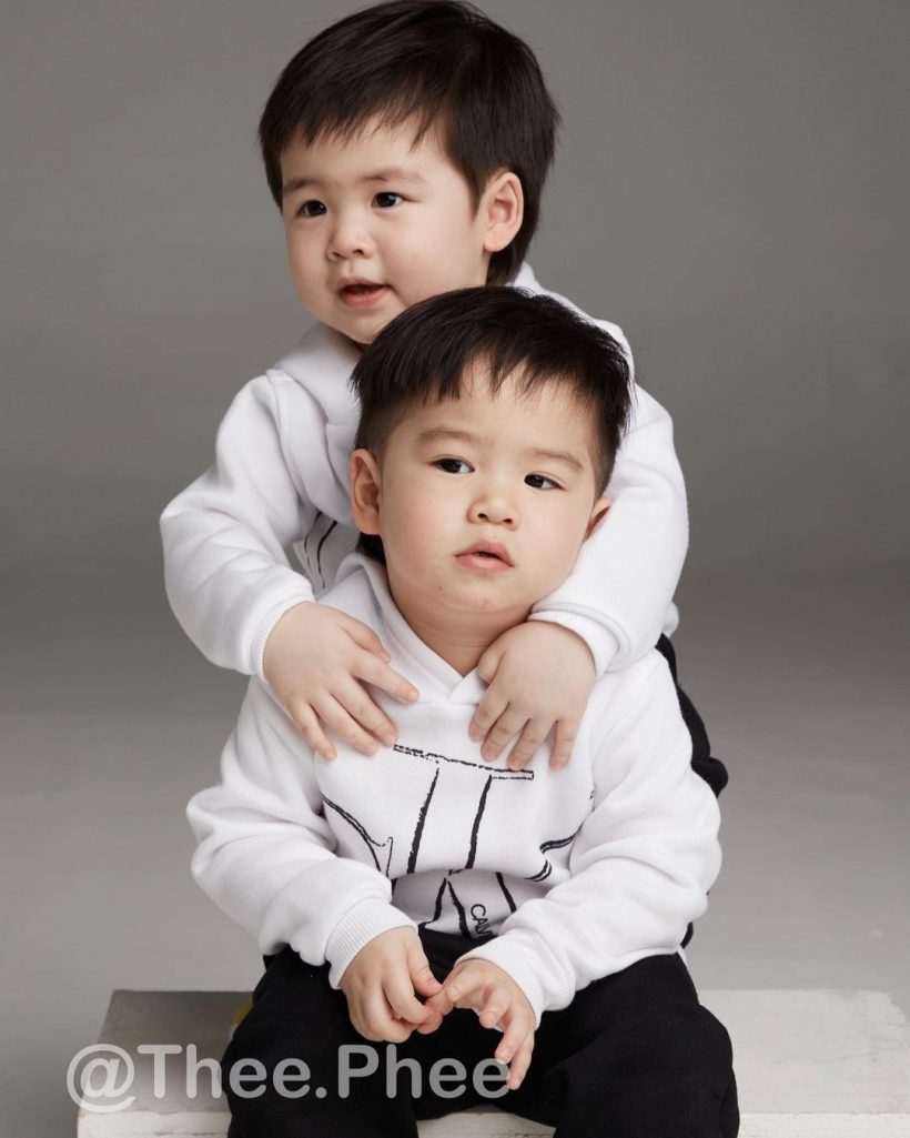 มัดรวมความน่ารัก น้องธีร์-น้องพีร์ เตรียมขึ้นแท่นพี่ชายแล้ว