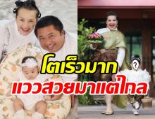 เปิดภาพล่าสุดน้องแอลลี่ลูกสาวหนูแหม่ม-บ๊อบบี้ 1ปีผ่านไปเป็นสาวแล้ว