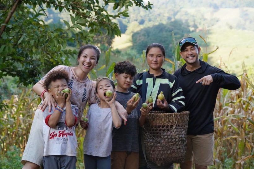 อวยยศคู่รักดาราคู่เดียว พาลูกเปิดประสบการณ์ ใช้ชีวิตวิถีชาวบ้าน