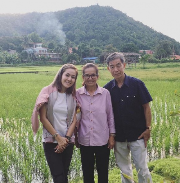 ลูกกตัญญู\"นิว นภัสสร\" ทุ่มทุนซื้อที่นาให้พ่อ บรรยากาศดีสุดๆ