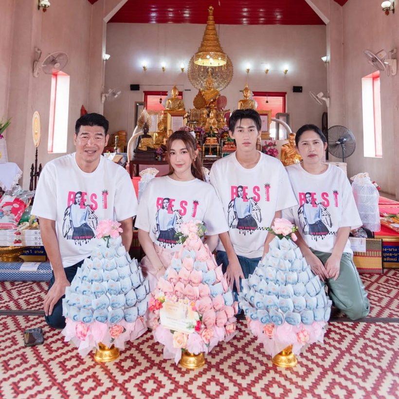 นางเอกสาว เผยภาพครอบครัวพร้อมหน้า สยบข่าวพ่อลูกแตกคอ!