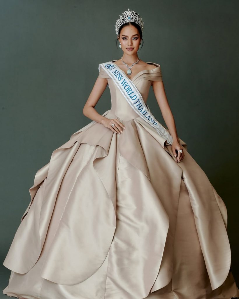 แรงไม่หยุด! โอปอล สุชาตา คว้ารางวัลเเรกทะลุรอบ 40 คน Miss World