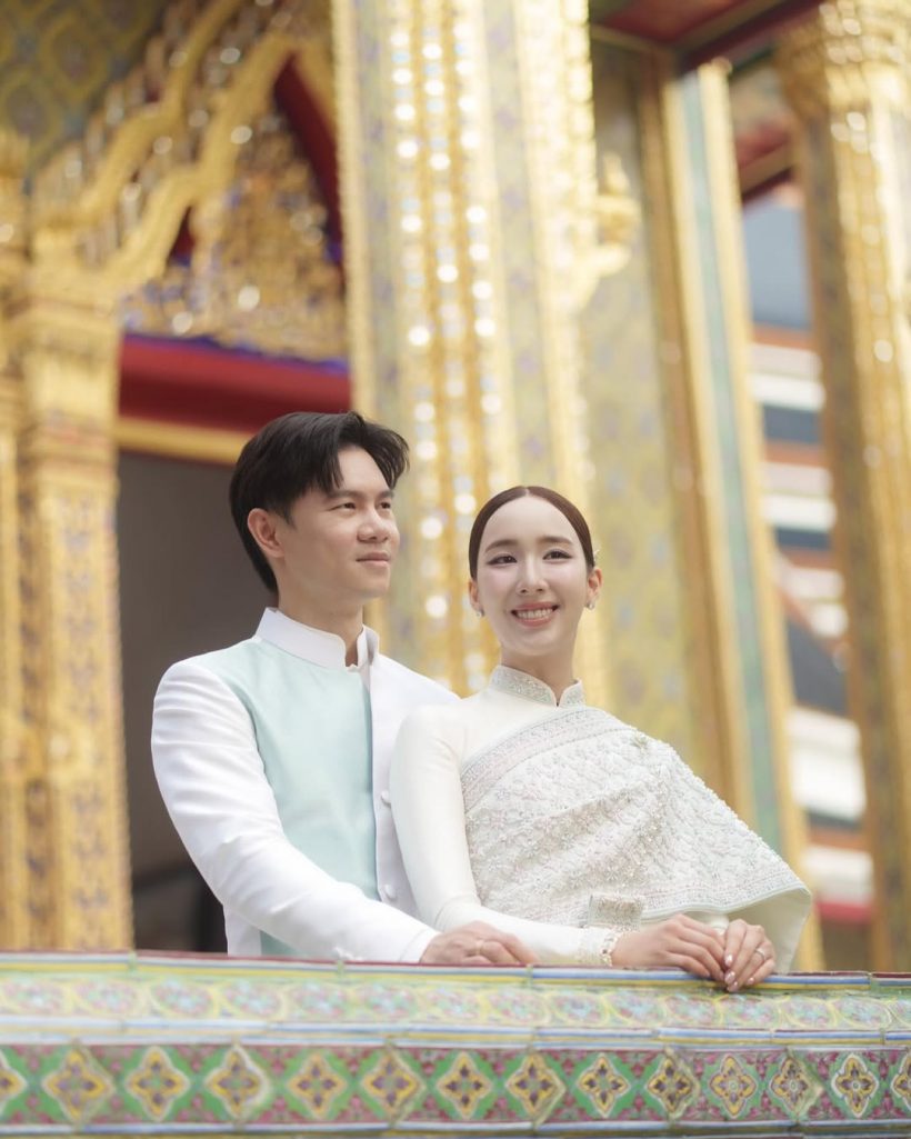 ว้าวทั้งวงการบันเทิง! ว่าที่สามีของ อ้าย สรัลชนา หล่อเอาเรื่องสุดๆ