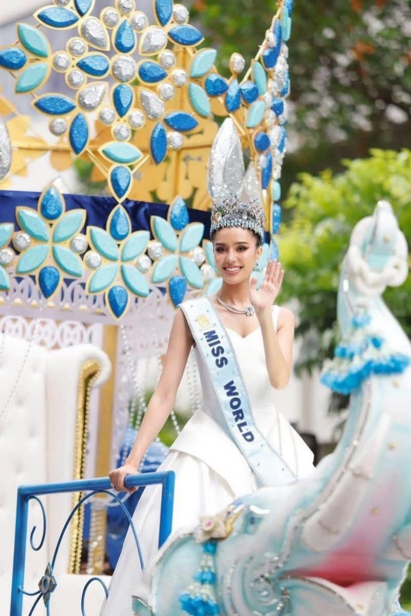 ส่องคอมเมนต์ชาวโลก หลังเห็นคนไทยแห่รอรับโอปอล สุชาตา กลับบ้าน
