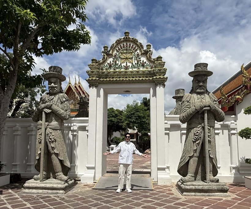 หนุ่ม กรรชัย ไปวัดดัง คอมเมนต์สนั่น มีนัยยะอะไรแฝงหรือเปล่า?