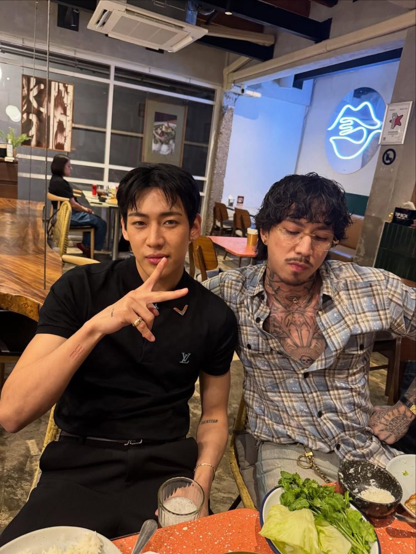 อะไรใหม่ๆ มาก แบมแบม-ธามไท สนิทกันถึงขั้นนี้แล้ว