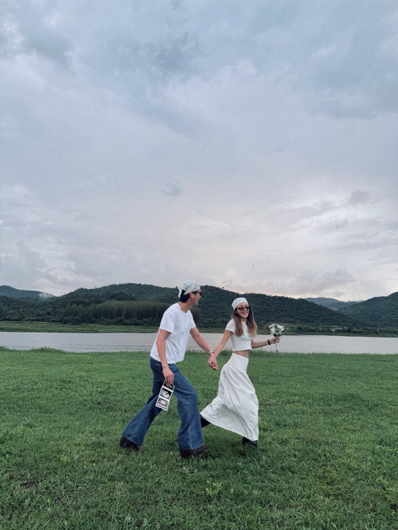 เเฟนคลับเเห่ยินดี คู่รักอินฟลูดัง ประกาศมีเบบี๋คนแรก