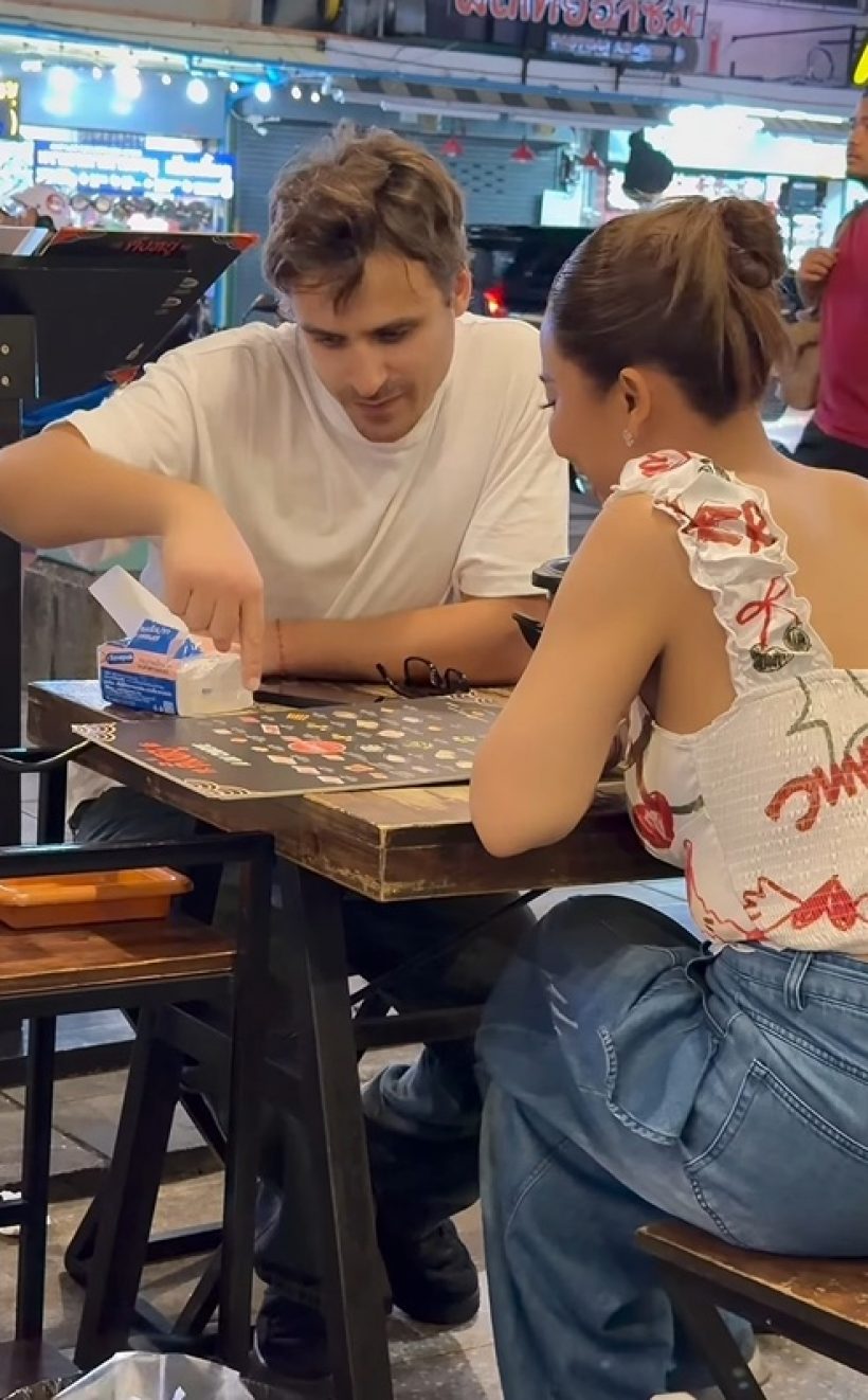 เปิดหน้าชัดๆ หนุ่มฝรั่ง มาหาลาล่าที่ไทย ที่แท้เป็นดารา