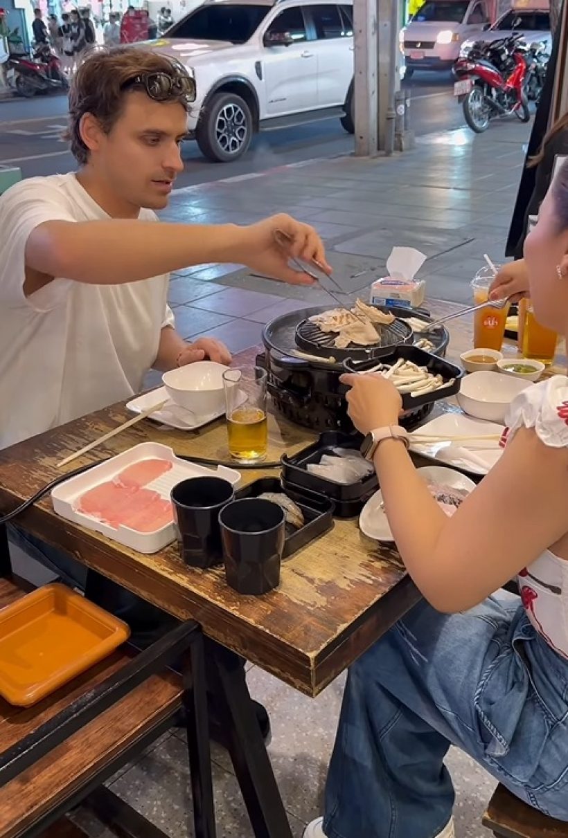 เปิดหน้าชัดๆ หนุ่มฝรั่ง มาหาลาล่าที่ไทย ที่แท้เป็นดารา