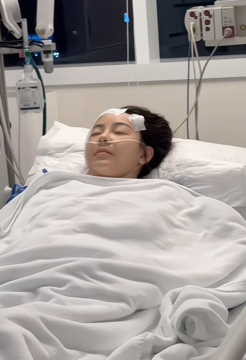 เปิดภาพหลังทับทิม ผ่าเนื้องอกในสมอง ล่าสุดหมอแจ้งว่า..