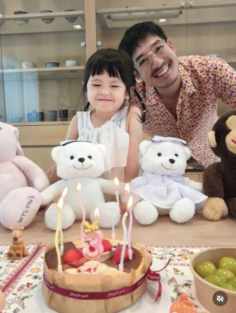 เวียร์โพสต์หวานอวยพรวันเกิดวิกกี้ ลั่นผู้หญิงที่เป็นทุกอย่างให้ลูกกับป๊า