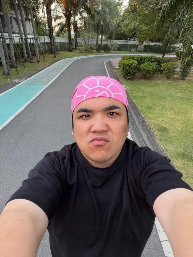 เปิดภาพ แจ็ค แฟนฉัน หันมาฟิตหุ่น ไม่แคร์คนไม่คุ้นร่างใหม่