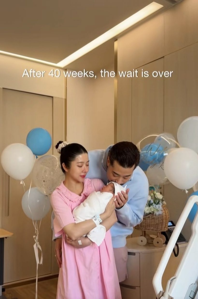 หลังจากที่รอมานาน..วันนี้ดาราสาวดัง คลอดลูกคนแรกแล้ว