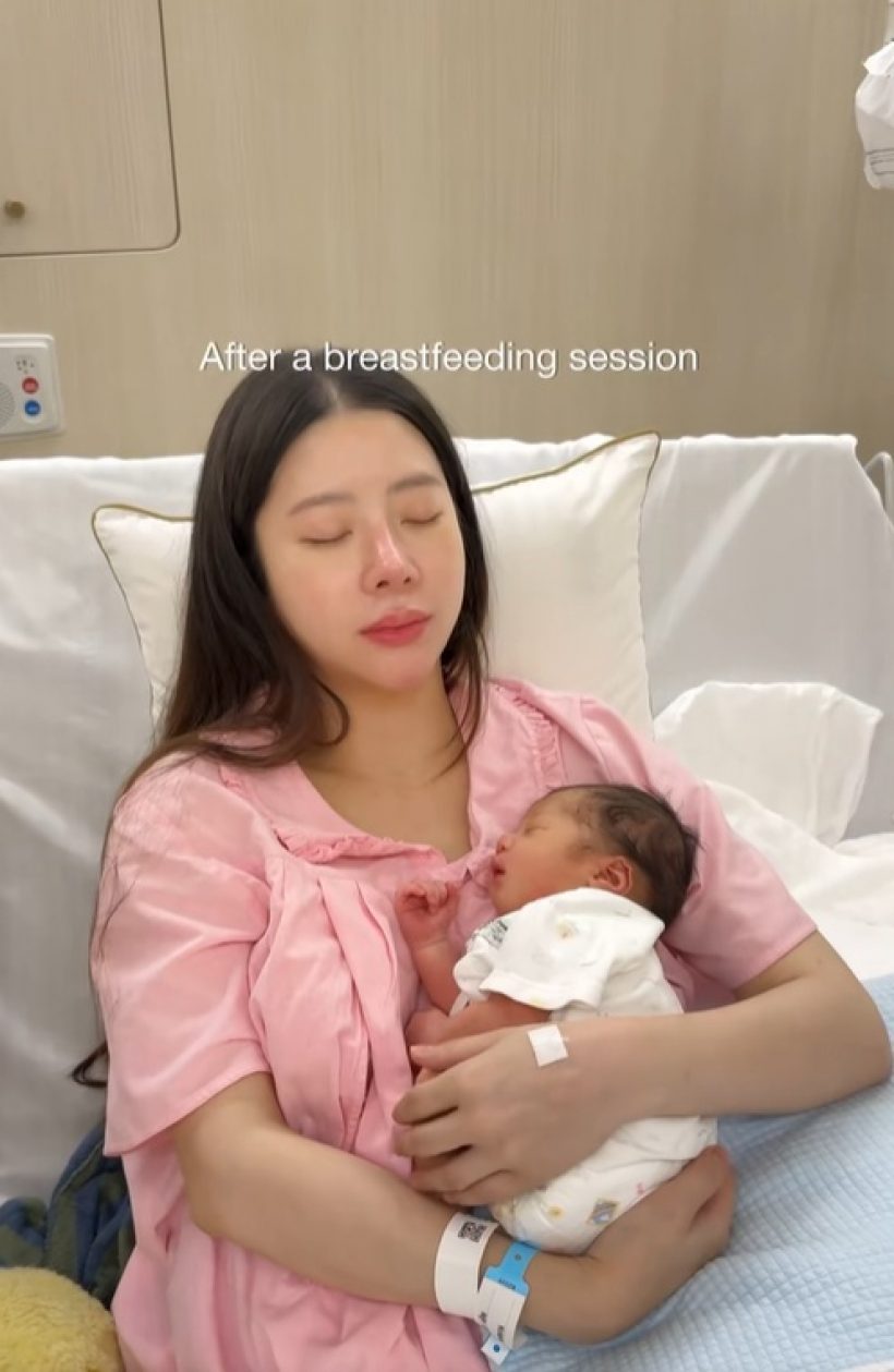 หลังจากที่รอมานาน..วันนี้ดาราสาวดัง คลอดลูกคนแรกแล้ว