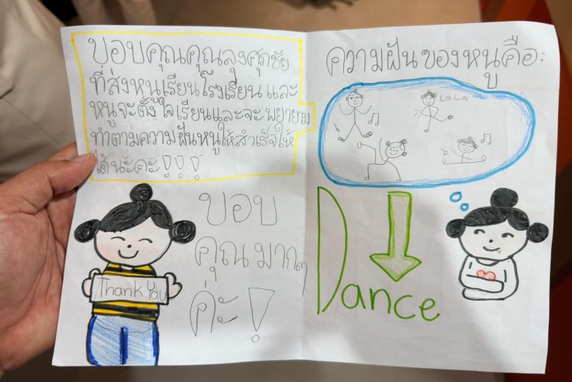 ได้เจอแล้ว! โฉมผู้ใหญ่ใจดี ซัพพอร์ตการศึกษาน้องมะลิมาตลอด