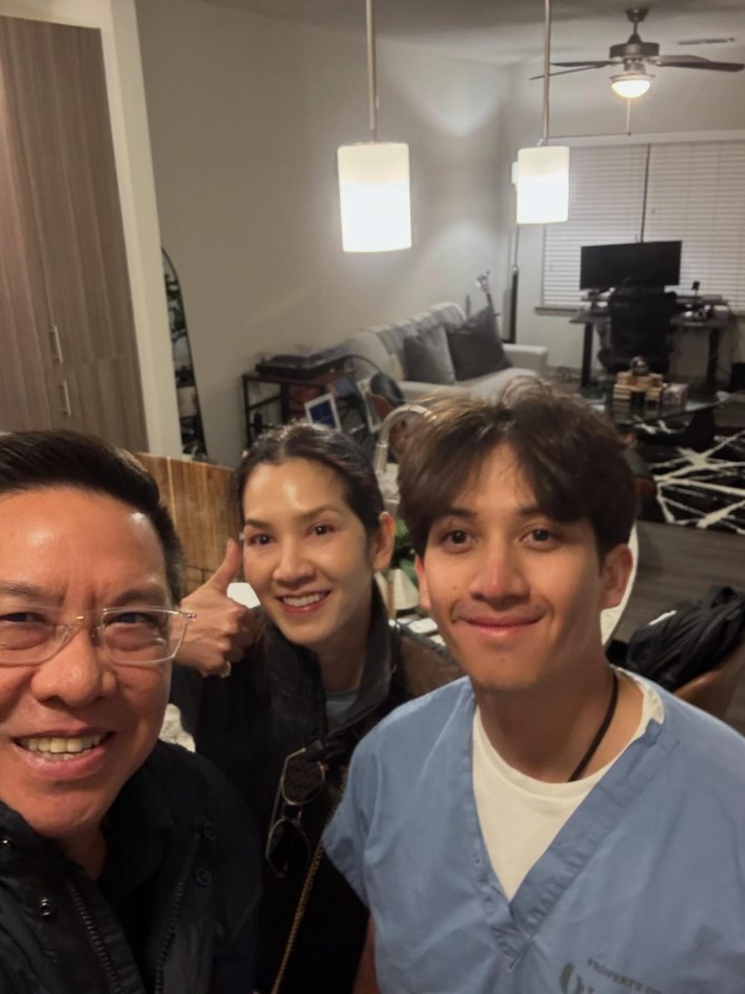 ยอมเหนื่อย! นุสบาสวมบทแม่บ้านจัดห้องให้ลูกถึงอเมริกา