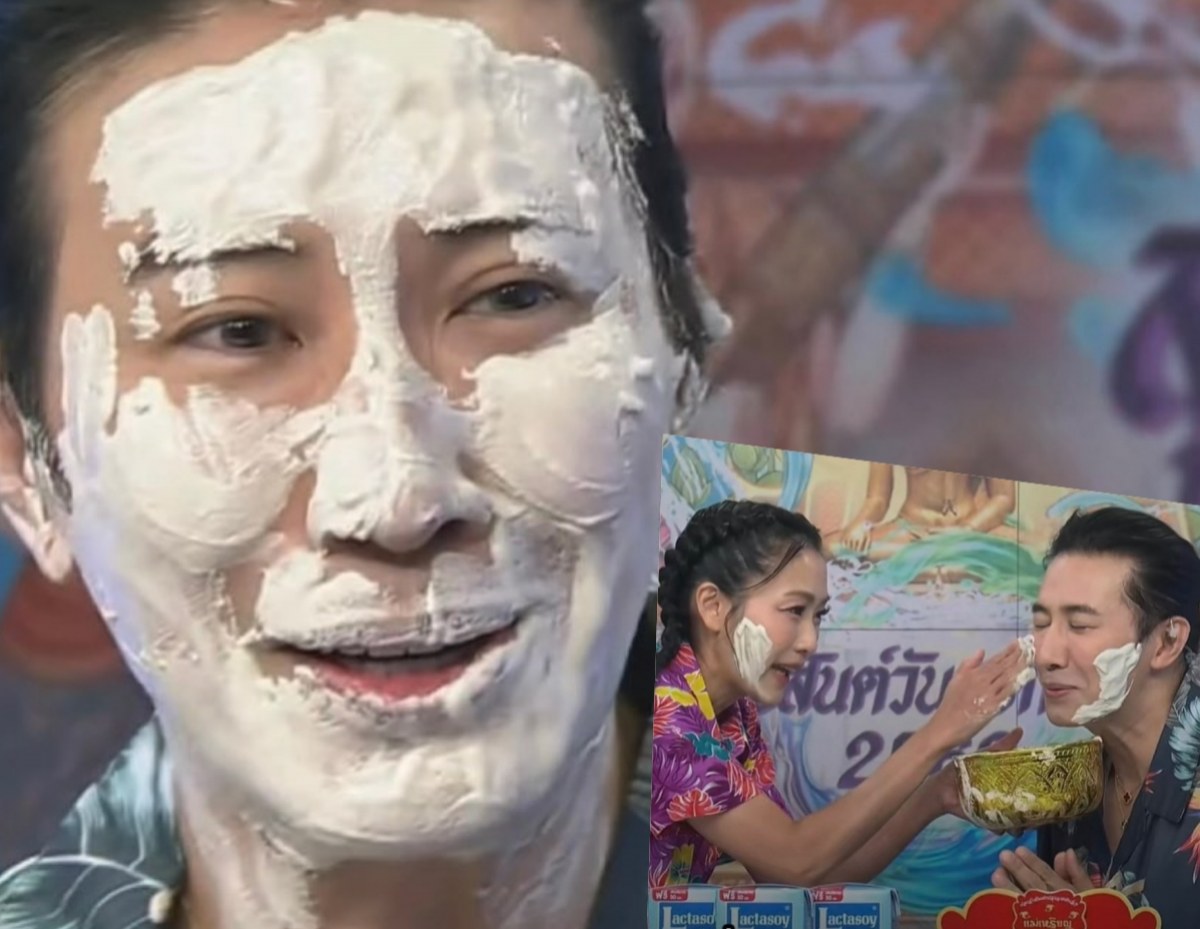 ทำกันลง! หมวยอริสรา ตัวแทนหมู่บ้าน ปะแป้งกรรชัยยับคาจอ!