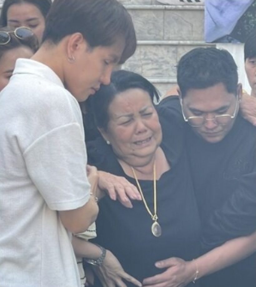ใจสลาย! แม่จ๊ะนงผณี ร่ำไห้สั่งลาสามี ประโยคนี้ทำน้ำตาร่วง