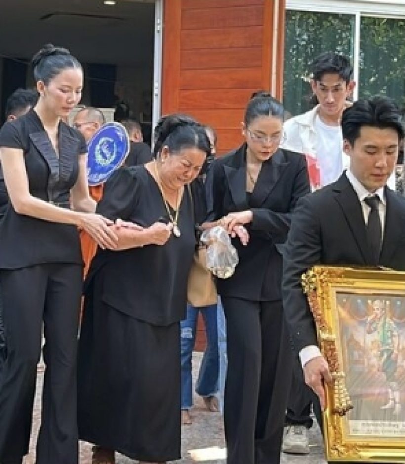 ใจสลาย! แม่จ๊ะนงผณี ร่ำไห้สั่งลาสามี ประโยคนี้ทำน้ำตาร่วง