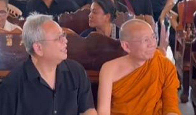 ที่แท้พระท่านนี้ ในงาน แดนนี่ ศรีภิญโญ คืออดีตพระเอกดัง