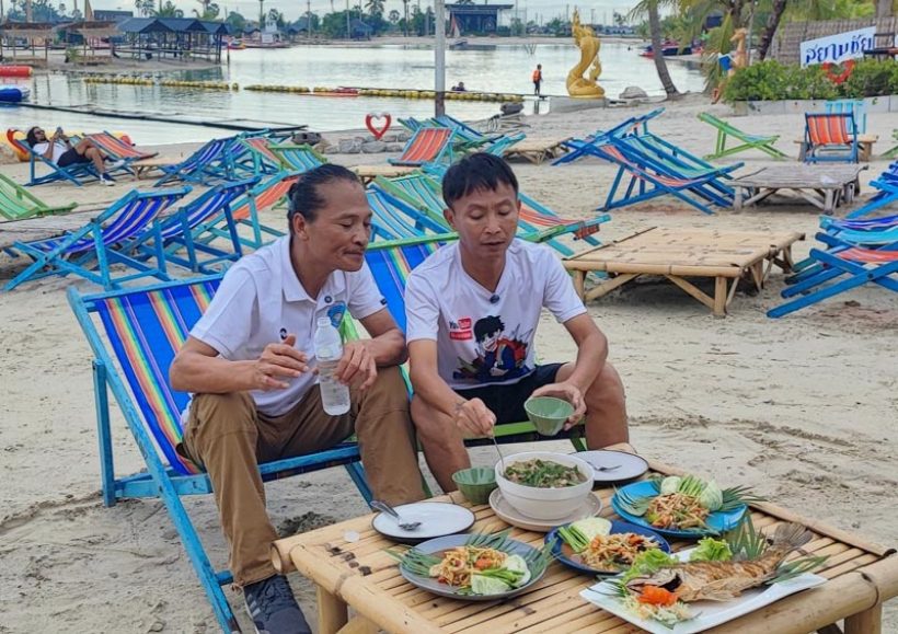 เกิดอะไรขึ้น! สายเชีย บุกกองปราบฯ ขอตัดขาดหาดทรายขาว