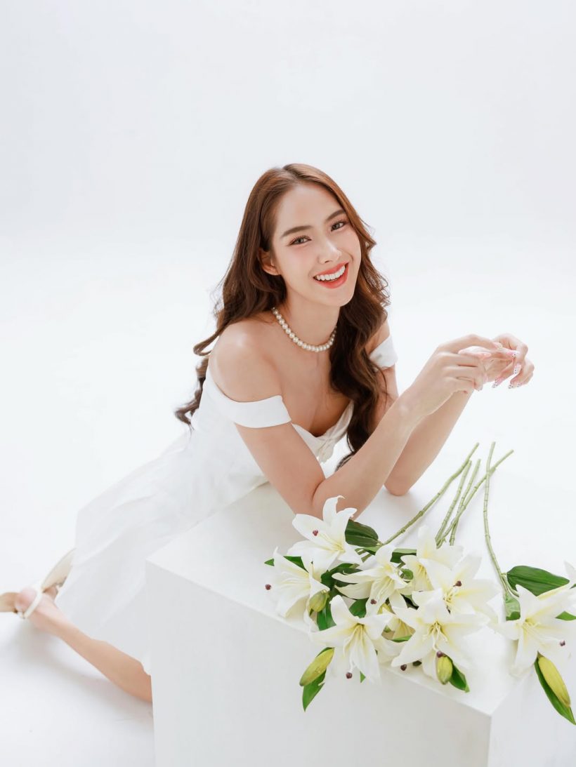 เฉิดฉาย! หม้ายสาวลูก 1 ครองตัวเป็นโสดสวยวันสวยคืนจริงๆ