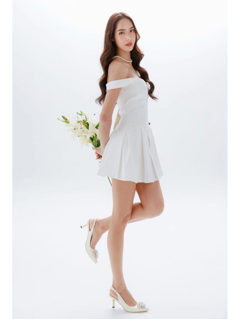 เฉิดฉาย! หม้ายสาวลูก 1 ครองตัวเป็นโสดสวยวันสวยคืนจริงๆ