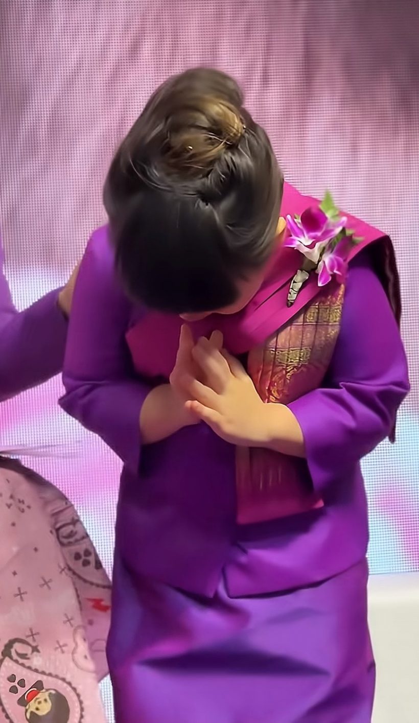 แม่ชมเผยเบื้องหลัง ความสวยน้องเกล พรีเซนเตอร์การบินไทย
