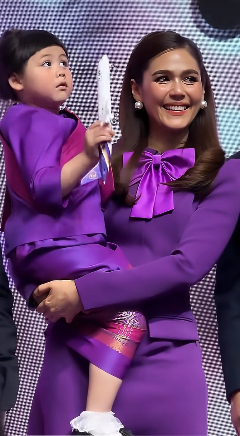 แม่ชมเผยเบื้องหลัง ความสวยน้องเกล พรีเซนเตอร์การบินไทย