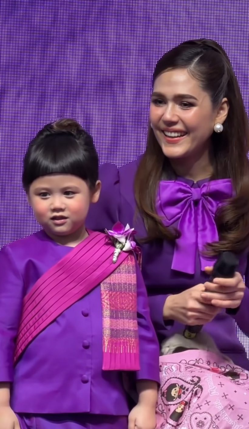 แม่ชมเผยเบื้องหลัง ความสวยน้องเกล พรีเซนเตอร์การบินไทย