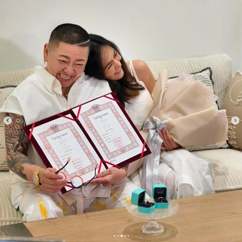 ปีใหม่ เผยชีวิตคู่ ป๋าต๊อบ กระดาษใบเดียว ทำเปลี่ยนไปยังไง