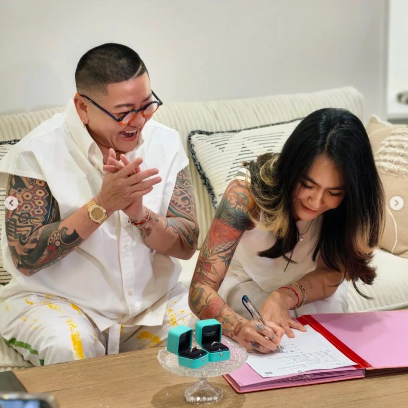 ปีใหม่ เผยชีวิตคู่ ป๋าต๊อบ กระดาษใบเดียว ทำเปลี่ยนไปยังไง