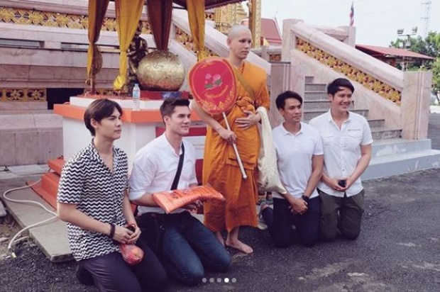 บวชแล้วจ้า!! พระเอกหนุ่มช่อง 7 สี กราบลาพ่อ-แม่ อุปสมบท เมื่อช่วงเช้าที่ผ่านมา (มีคลิป)