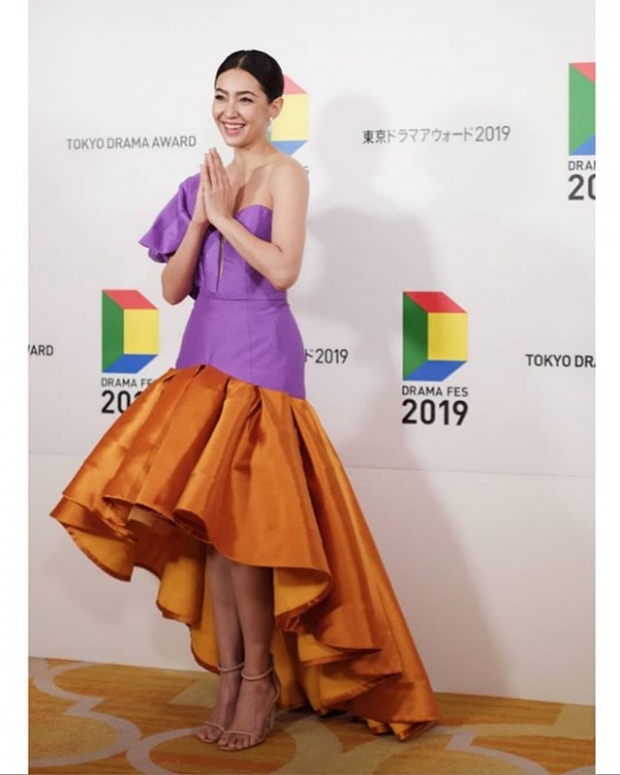 “เบลล่า ราณี” ยิ้มกว้าง หลังขึ้นรับรางวัล Tokyo Drama Awards 2019 กับเรื่อง “บุพเพสันนิวาส”