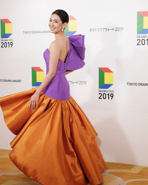 “เบลล่า ราณี” ยิ้มกว้าง หลังขึ้นรับรางวัล Tokyo Drama Awards 2019 กับเรื่อง “บุพเพสันนิวาส”