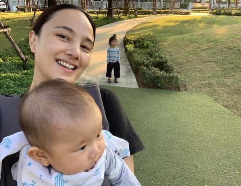 เปิดภาพล่าสุด กุญแจซอล หันหลังให้วงการสู่คุณแม่ลูก3