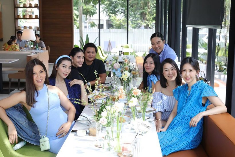 วุ้นเส้น เคียงข้างพิตต้า จัดBaby Shower โพสต์แคปชั่นดักแล้วหนึ่ง