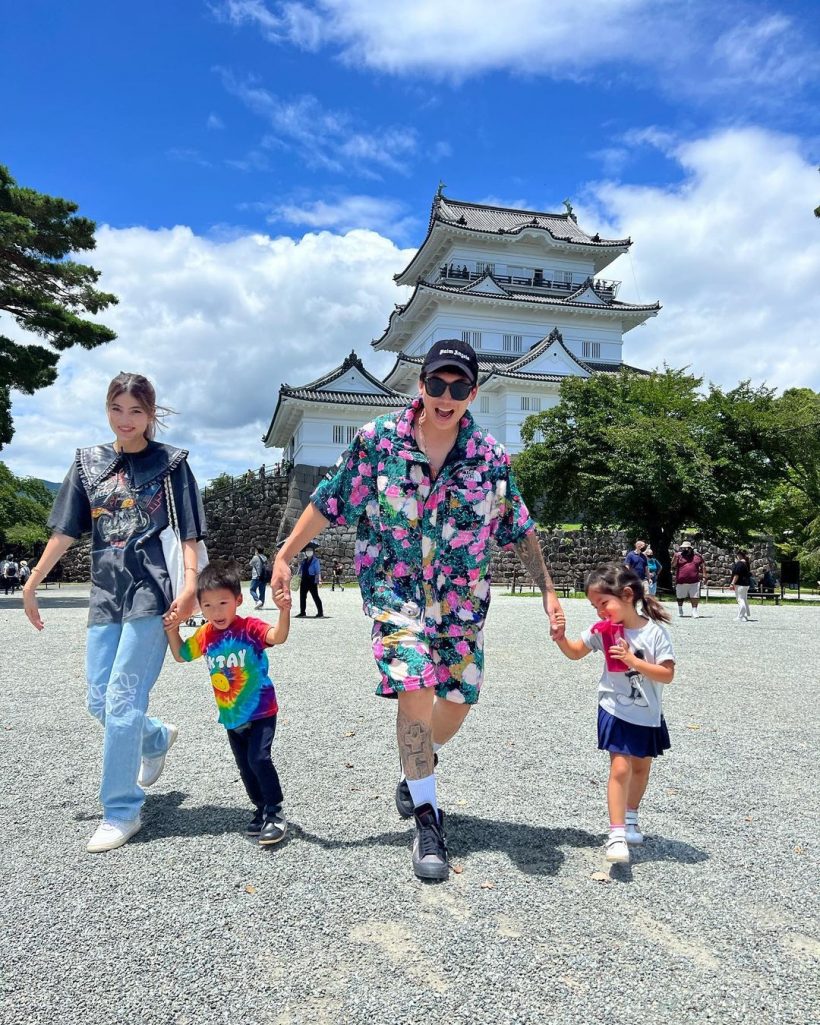น่ารักอะ! เปิดภาพครอบครัวหมื่นล้าน พาลูกเที่ยวญี่ปุ่น เด็กๆแฮปปี้มาก