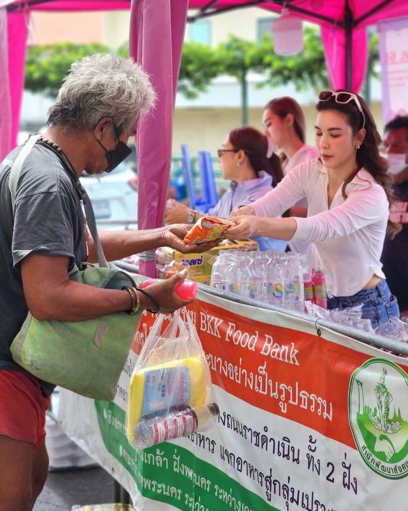  อิ่มบุญอิ่มใจดาราสาวแบ่งปันในวันเกิด ปีนี้ถึงโสดแต่ไม่เหงา