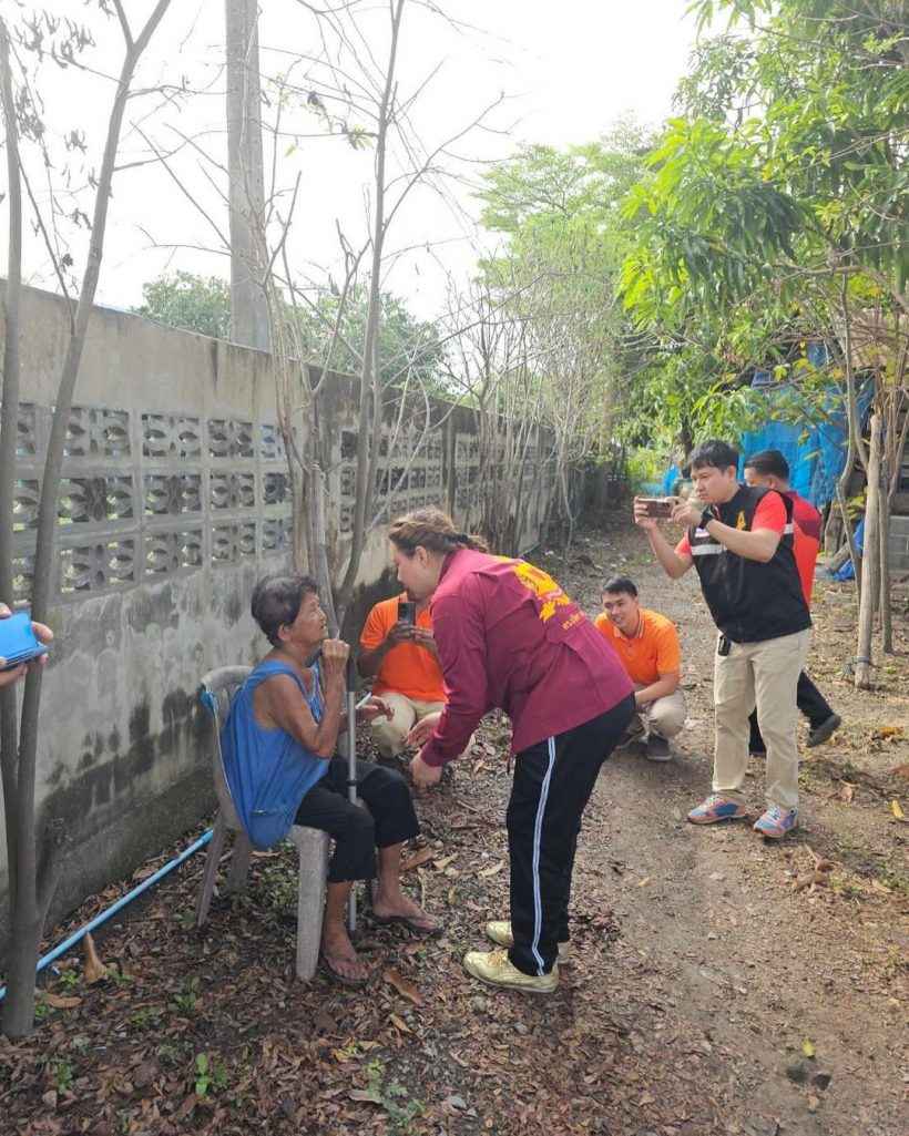 นางฟ้าเดินดิน! ดาราดัง ลงพื้นที่ช่วยยายโดนหลานติดยาทำร้าย