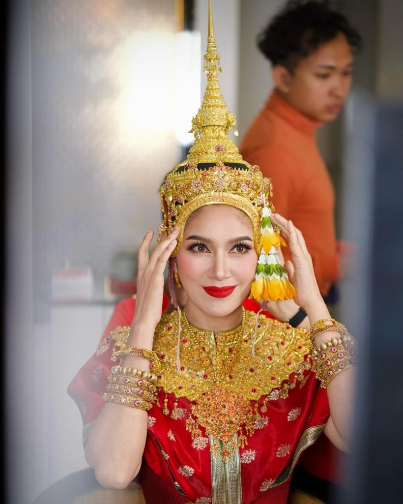 ปังมากแม่ เบนซ์ พรชิตา รำถวายพระพรหมเอราวัณแก้บนผอมสมใจ