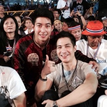 สามัคคีสุดๆ!แต๊งค์-โตโน่แฟนเก่า-แฟนใหม่ แตงโม แชะ!ภาพคู่กัน