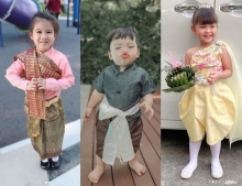 ส่องลูกซุปตาร์ แต่งชุดไทย ร่วมงานวันลอยกระทง น่านักน่าเอ็นดูสุดๆ