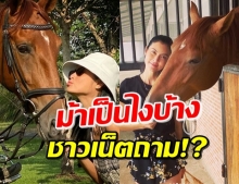 “แม่ปิ่น” เตรียมฉีดวัคซีน “น้องม้า” หลังมีข่าวกาฬโรคม้า