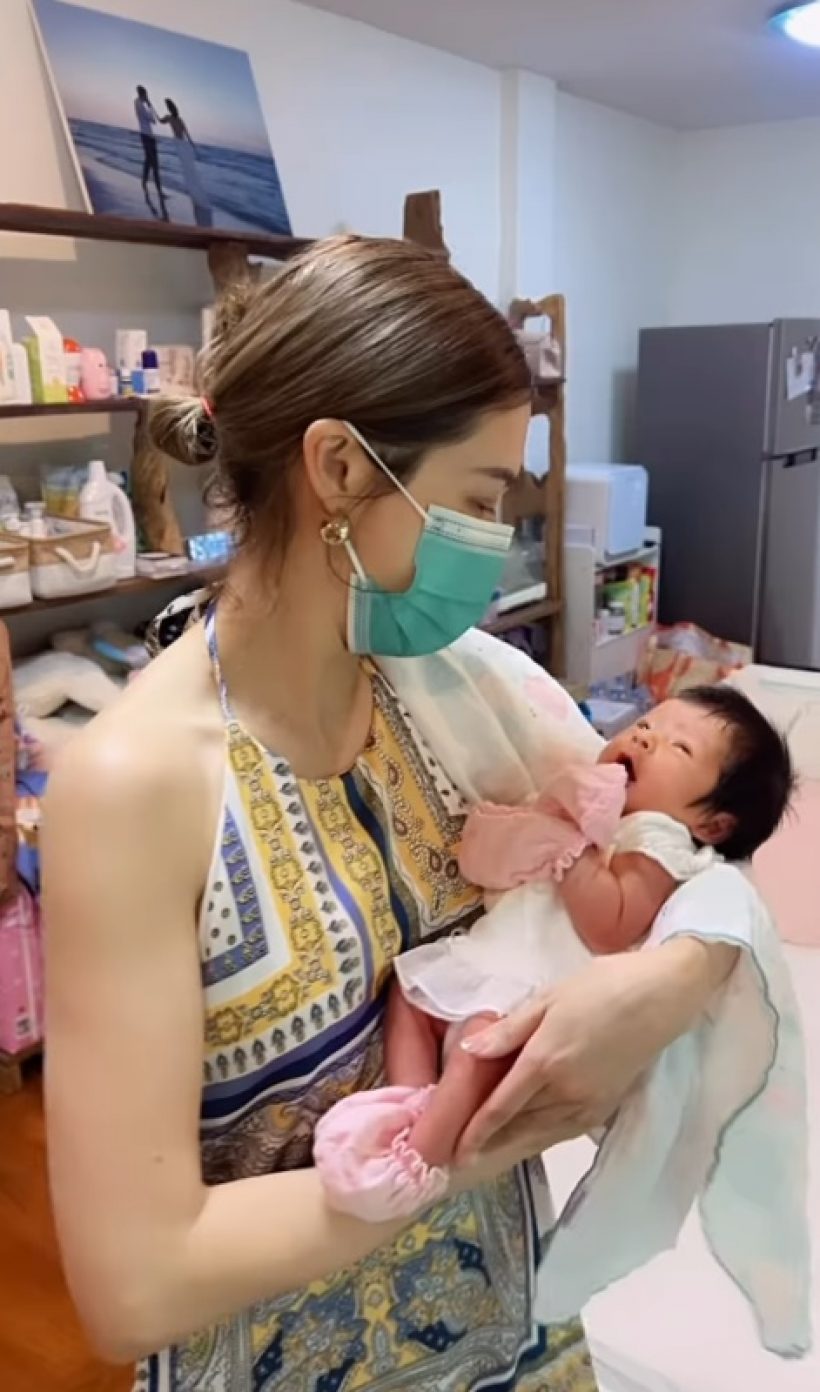ดาราสาวเปย์หลักล้านรับขวัญหลาน ไม่เปลี่ยนใจอยากมีลูก