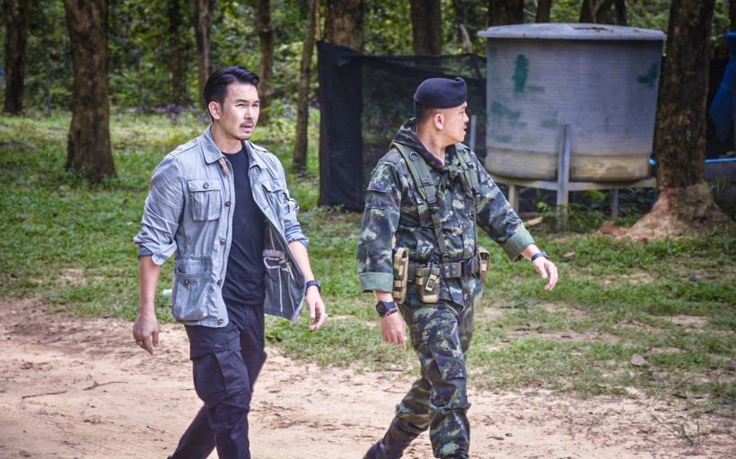 พระเอกดังใจหล่อมาก! ลงพื้นที่ ติดแนวชายแดนไทย- กัมพูชา