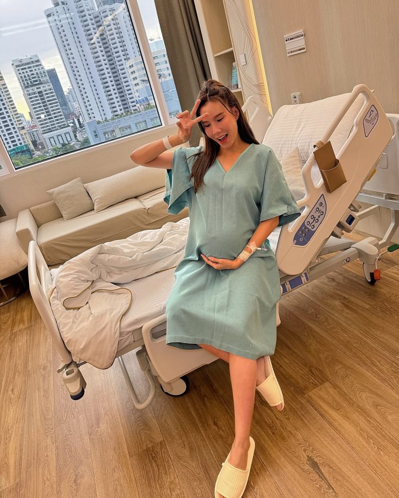 มาเเล้ว! เกี่ยวก้อย คลอดลูกชายคนที่ 2 ชื่อน้องความหมายดีมาก