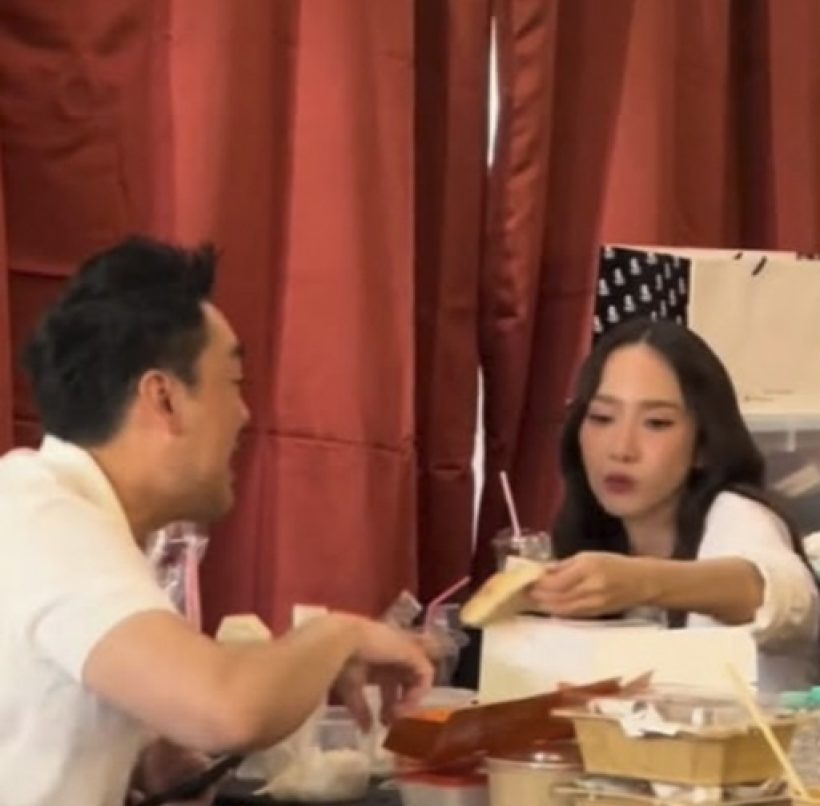 ส่อง อั้ม พัชราภา ไฮโซพก คืนดีแล้ว? จับตาโมเมนต์มุ้งมิ้งกลางตลาด!