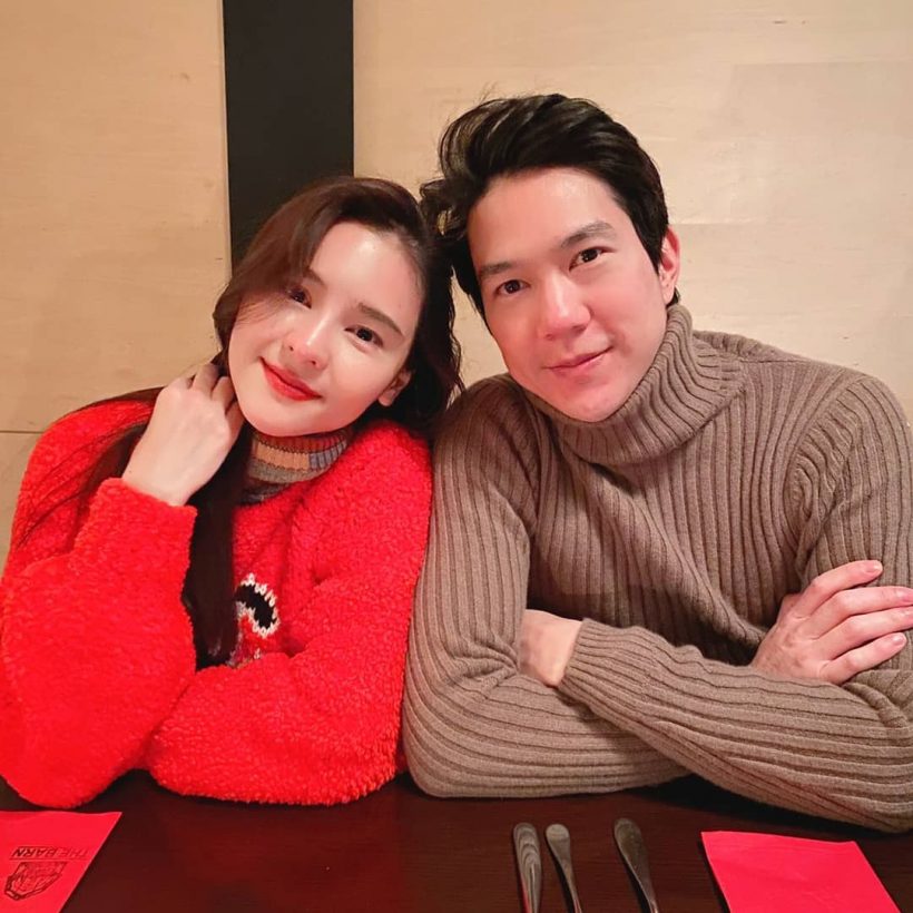 ออม สุชาร์ ร่ำไห้พูดถึงแฟนหนุ่ม แอมป์ พิธา ขอบคุณที่เคียงข้าง